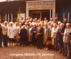 JG 1905/06 75-Jahrfeier 1981