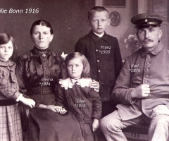 Bonn Karl mit Familie 1916