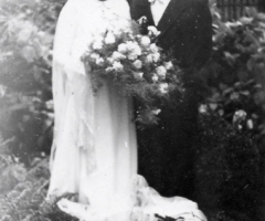 Hettinger Alfred Margareta geb Rickert 1951 Hochzeit