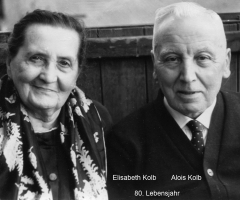 Kolb Alois Kolb Elisabeth
