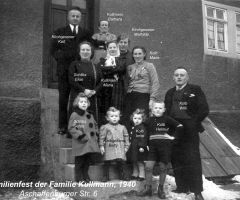 Kullmann Familienfest 1940 Aschaffenburger Str 6