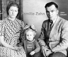 Zahn Eduard mit Familie 1948