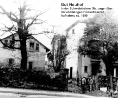 Gut Neuhof 1950 Schweinheimer Str