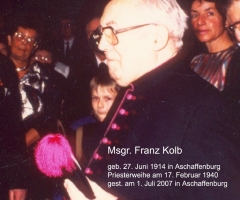 Msgr. Franz Kolb