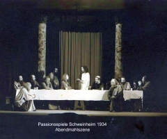 Passionsspiele 1931-34 Abendmahl