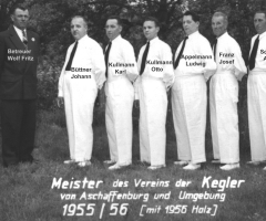 Kegelclub Bahnfrei Meister 1955/56