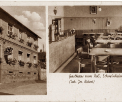 Ansichtskarte Gasthaus Zum Ross Althohlstr