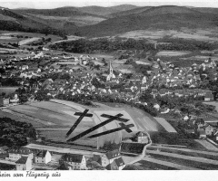 Ansichtskarte Schweinheim Luftaufnahme