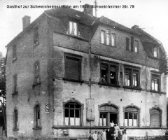 Schweinheimer Str 79 Gasthaus Schweinheimer Höhe ca 1930