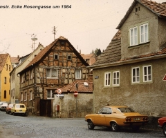 Seebornstr Ecke Rosengasse bis 1985