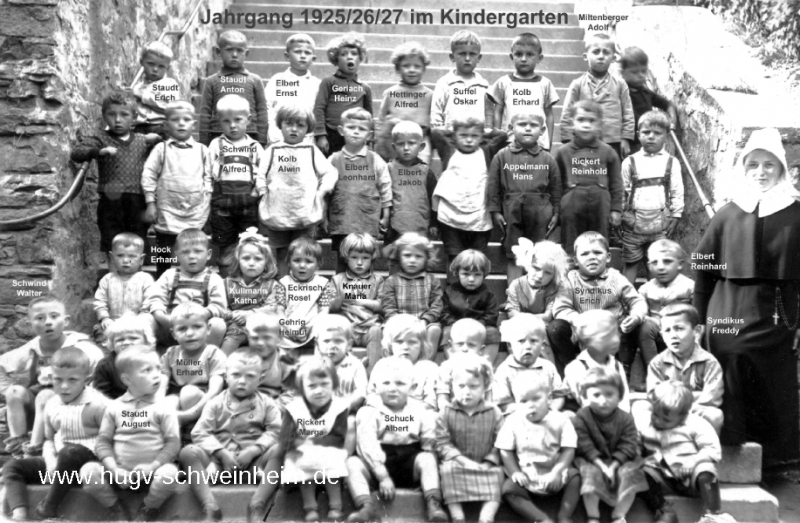 JG 1925/26/27 im Kindergarten