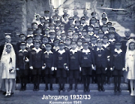 JG 1932/33 Kommunion Buben 1941