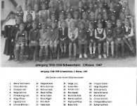 JG 1938/39 2. Klasse Mädchen 1947