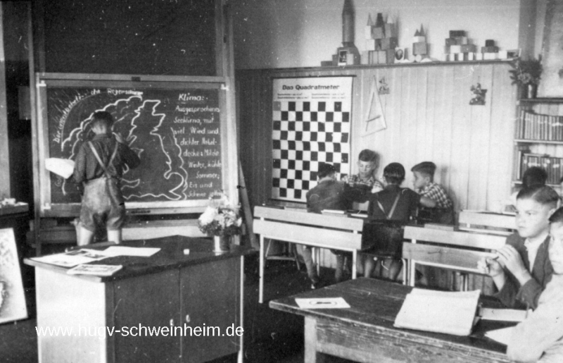 JG 1938 Schule Klassenzimmer