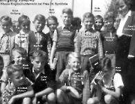 JG 1942/43 6. Klasse Englischunterricht 1955 Frau Dr. Spröhnle