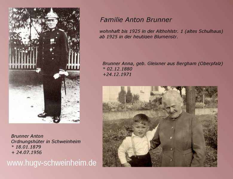 Brunner Anton und Anna geb Gleixner