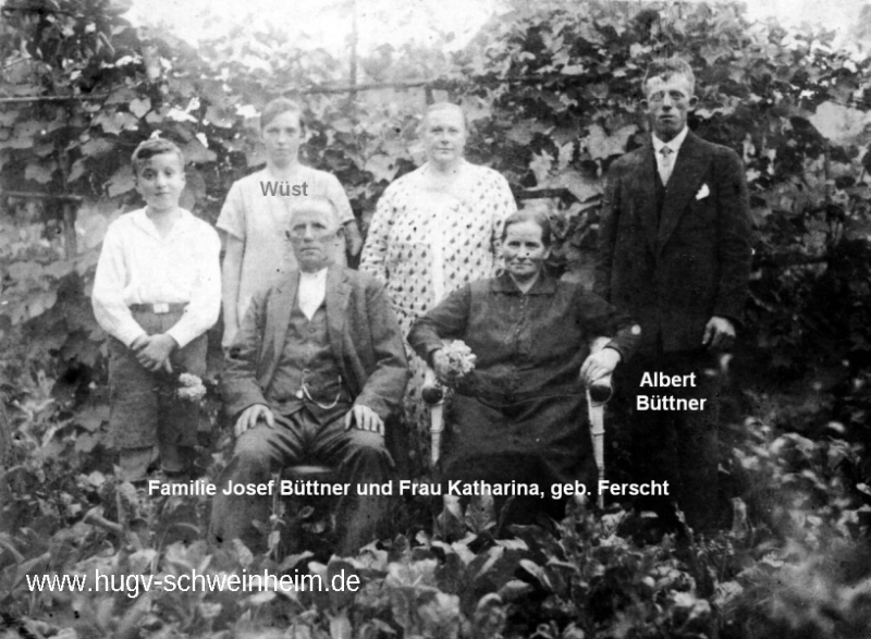 Büttner Josef Familie