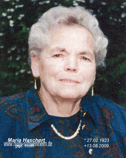 Haschert Maria Althohlstr 58