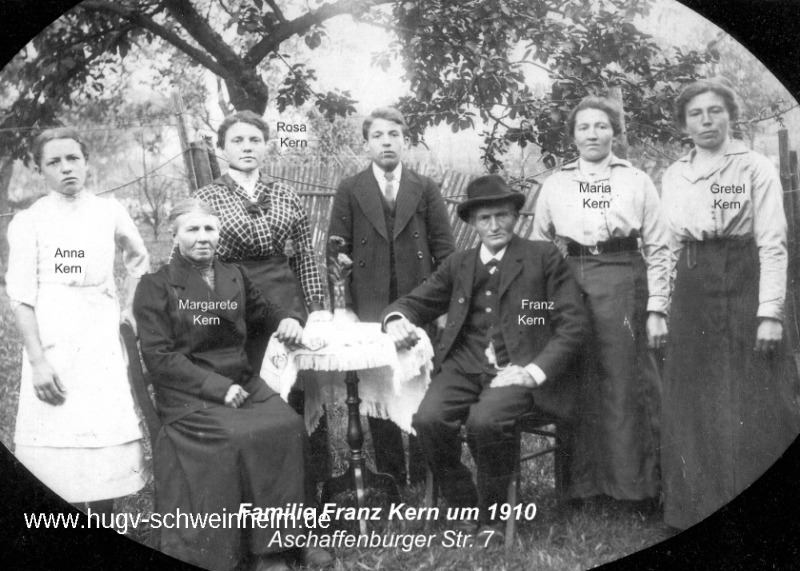 Kern Franz Familie 1910