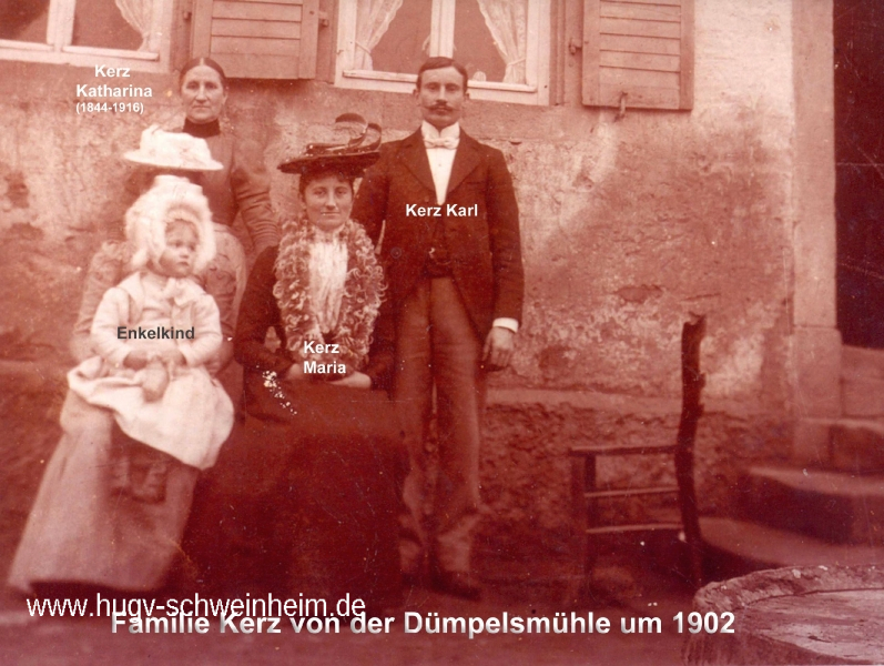 Kerz Familie Dümpelsmühle 1902