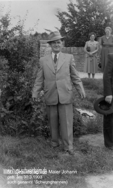 Maier Johann Schwunghannes 1953