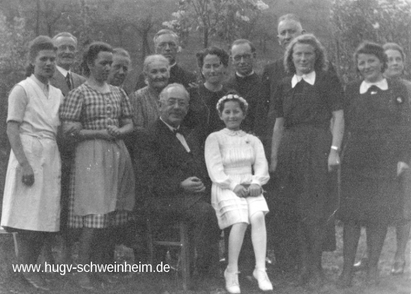Weber Annemarie Kommunion 1945