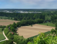 Bischberg Blick auf Nilkheimer Brücke