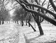 Grubenweg Winterlandschaft