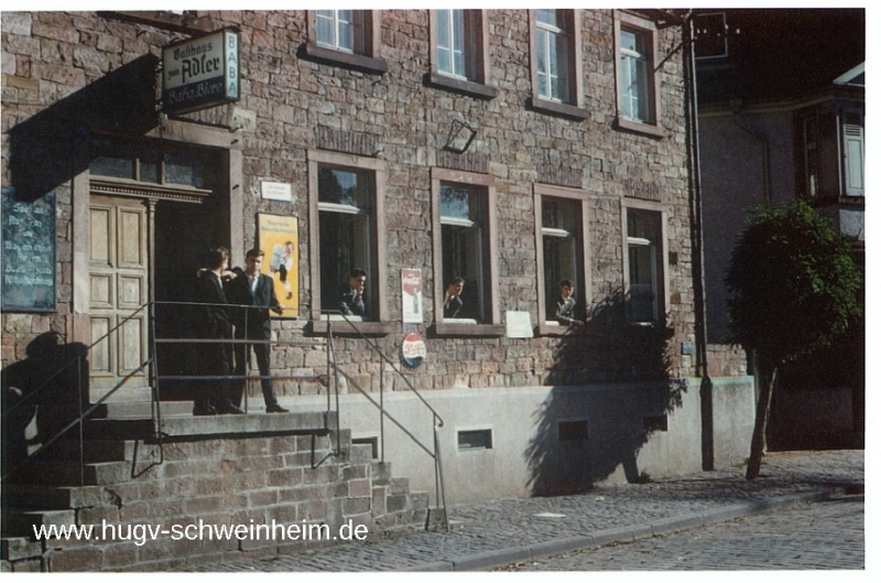 Marienstr Gaststätte Adler 1960