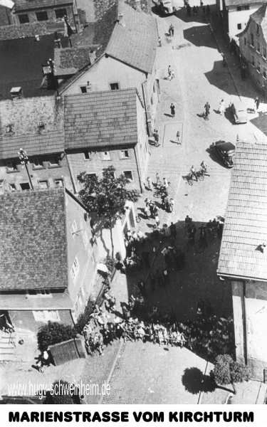 Marienstr Kirchturm Blick nach unten 1 16