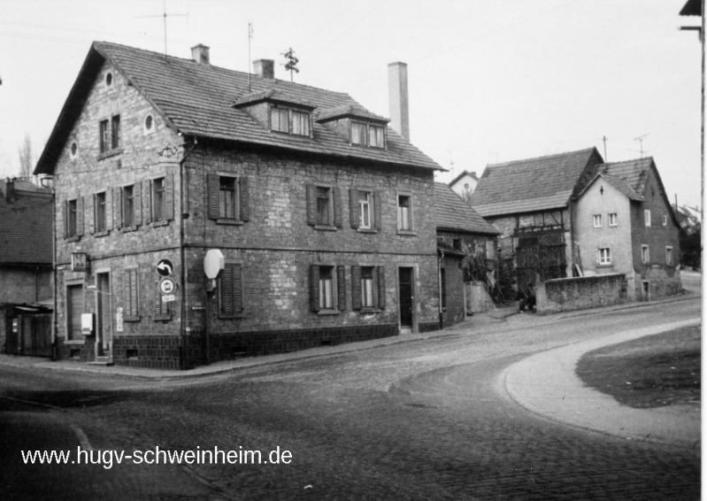 Molkenbornstr Schweinheimer Str Scharfeck um 1965 S30904