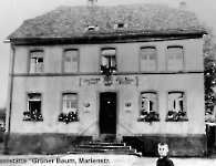 Grüner Baum Marienstr Gastwirt Josef Wenzel 1925