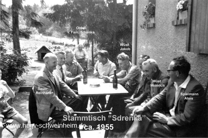 Sdrenka Exe Stammtisch 1955 (2)