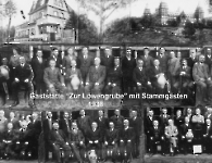 Zur Löwengrube Stammgäste 1938