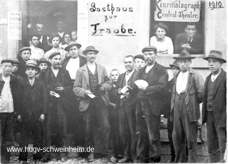 Zur Traube Marienstr spätere Ratsstube 1910