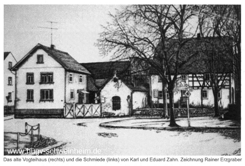Vogteihaus Schmiede Zahn - v. Rainer Erzgraber