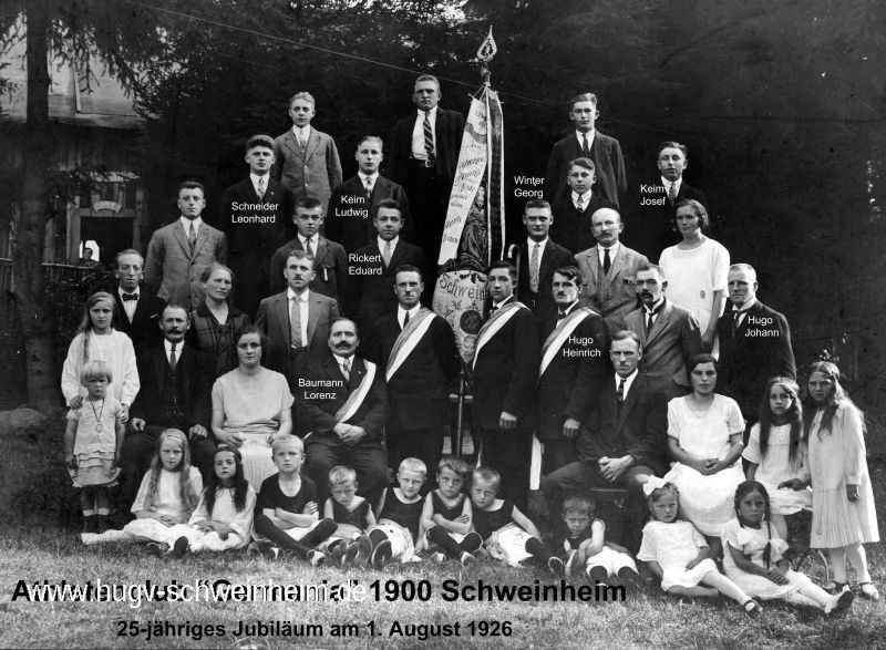 AC Germania 25-jähriges Jubiläum 1926