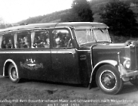 Autobus Meier Ausflugsfahrt nach Mespelbrunn 1934