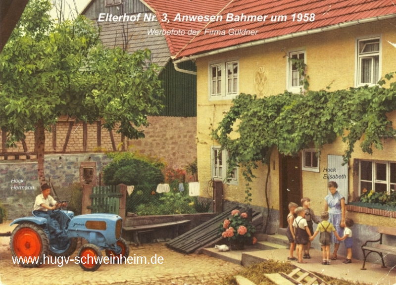 Elterhof Bahmer um 1958