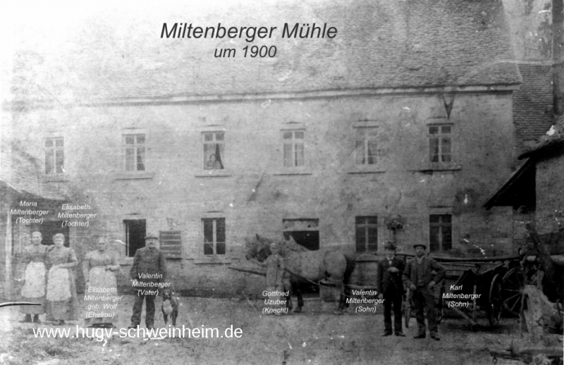 Miltenberger Mühle 1900