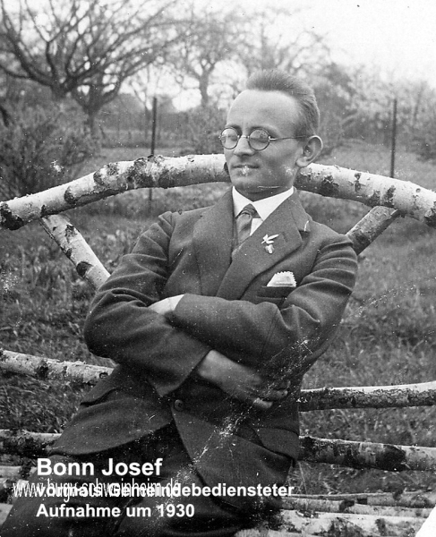 Bonn Josef Gemeindebediensteter