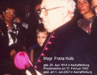 Msgr. Franz Kolb