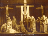 Passionsspiele 1931-34 Christus in den Armen von Maria