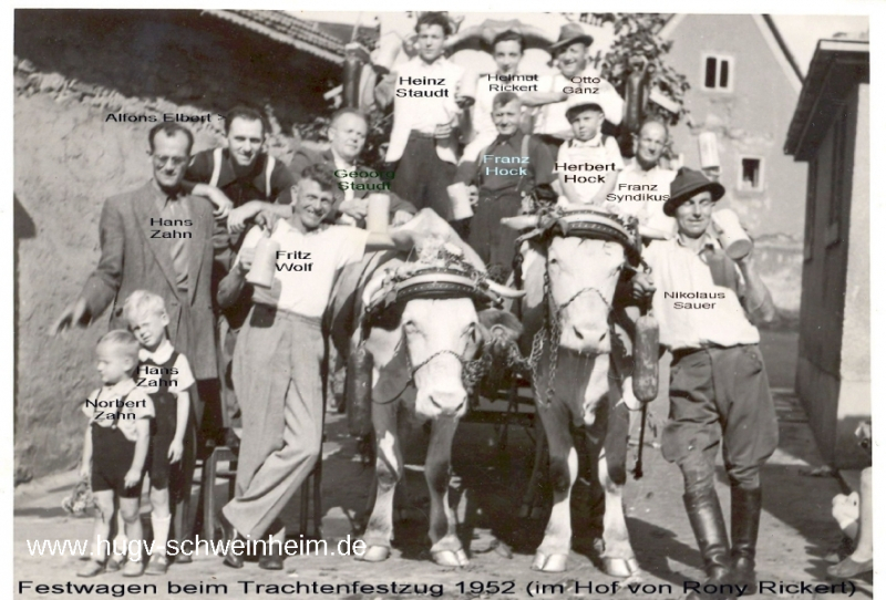 Trachtenfestzug 1952