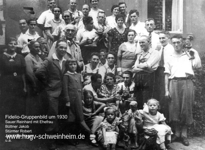 Fidelio Gruppenbild 1930