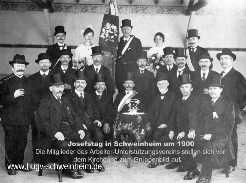 Arbeiterunterstützungs-Verein Josefstag 1900