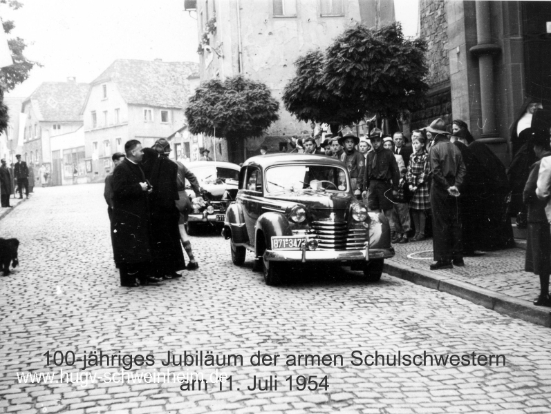 St. Johannis-Zweigverein 100 Jahre Schulschwestern 1954