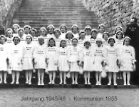 JG 1945/46 Kommunion Mädchen 1955