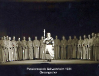 Passionsspiele 1931-34 Gesangschor